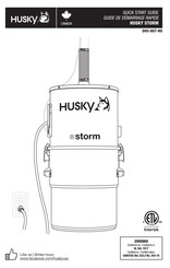 Husky STORM Guide De Démarrage Rapide