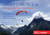 Mcc Aviation AROLLA 2 XS Notice D'utilisation