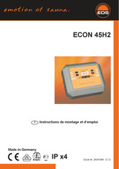 EOS ECON 45H2 Instructions De Montage Et D'emploi