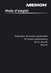 Medion X51 Mode D'emploi