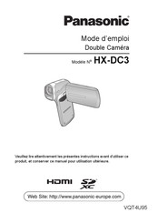 Panasonic HX-DC3EC Mode D'emploi