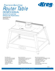 Kreg PRS2100 Guide D'utilisation