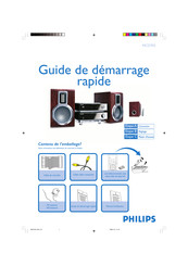 Philips MCD703 Guide De Démarrage Rapide