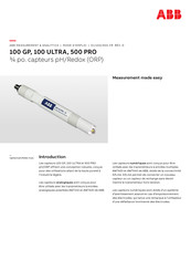 ABB 100 ULTRA-D Mode D'emploi