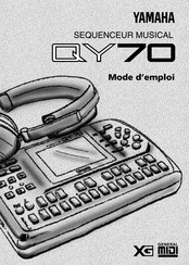 Yamaha QY70 Mode D'emploi
