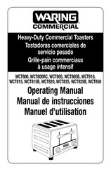 Waring Commercial WCT810 Manuel D'utilisation