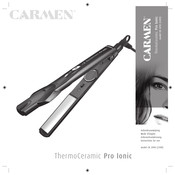 Carmen ThermoCeramic Pro Ionic CR 2090 Mode D'emploi