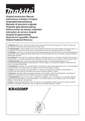 Makita KR400MP Instructions D'emploi D'origine