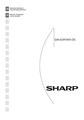 Sharp QW-S24F443I-DE Manuel D'utilisation