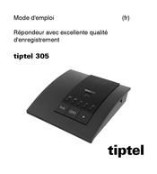 TIPTEL 305 Mode D'emploi