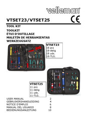 Velleman VTSET23 Notice D'emploi