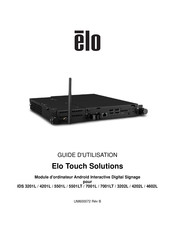 ELO ECMG2 Guide D'utilisation