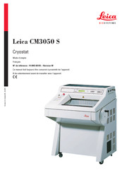 Leica Biosystems CM3050 S Mode D'emploi
