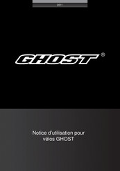 Ghost 4X Série Notice D'utilisation