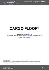 Cargo Floor CF RX TX Manuel D'installation