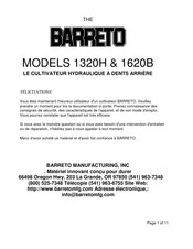 Barreto 1620B Mode D'emploi