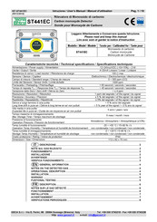 Geca ST441EC Manuel D'utilisation