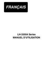 JUKI LH-3578A Manuel D'utilisation