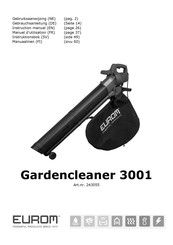 EUROM Gardencleaner 3001 Manuel D'utilisation