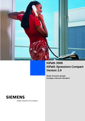 Siemens HiPath Xpressions Compact Mode D'emploi Abrégé