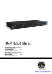 Harman AKG DMM 4/2/4 Stereo Mode D'emploi