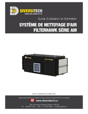 DIVERSITECH Filterhawk AM-3000 Guide D'utilisation Et D'entretien