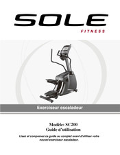 Sole Fitness SC200 Guide D'utilisation