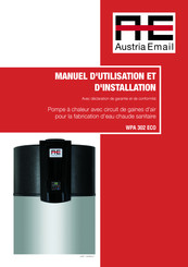Austria Email WPA 302 ECO Manuel D'utilisation Et D'installation