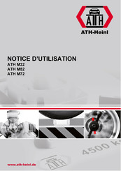 ATH-Heinl ATH M72 Notice D'utilisation