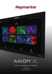 Raymarine Axiom XL 24 Notice D'installation Et D'utilisation Succincte