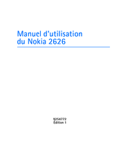 Nokia 2626 Manuel D'utilisation
