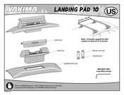 Yakima LANDING PAD 10 Instructions De Montage