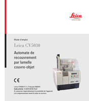 Leica Biosystems CV5030 Mode D'emploi
