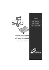 BEAL MASTER MBF 13,5/95H Guide D'installation Et Mode D'emploi