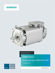 Siemens SIMOTICS M-1PH8 Instructions De Service