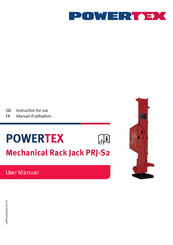 POWERTEX PRJ-S2 Manuel D'utilisation