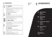 Renkforce E-SA 9 Notice D'emploi