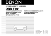 Denon DRR-F101 Mode D'emploi