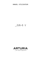 Arturia JUN-6 V Manuel Utilisateur