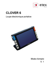 etex CLOVER 6 Mode D'emploi