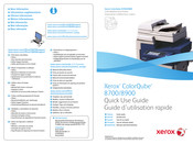 Xerox ColorQube 8900 Guide D'utilisation Rapide