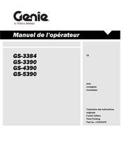 Genie GS-5390 Manuel De L'opérateur