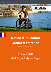 ProActiv TRAVELER 4all Ergo Notice D'utilisation