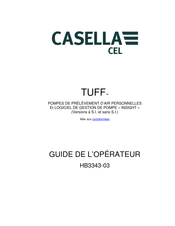 CASELLA CEL TUFF Série Guide De L'opérateur