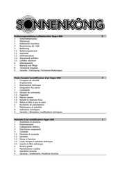 Sonnenkonig Hygro 800 Mode D'emploi