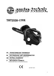 elem Garden Technic TRT2530-17FR Traduction Des Instructions Originales