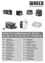 Dometic WAECO ColdMachine 87 Notice D'utilisation
