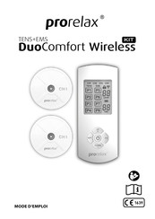 Prorelax DuoComfort Wireless Mode D'emploi