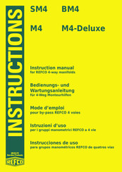 Refco M4-Deluxe Mode D'emploi
