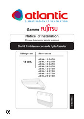 Fujitsu Atlantic ABYA 14 GATH Notice D'installation